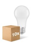 Mehrfachpackung 10x Ledvance Classic LED E27 Birne Matt 8.5W 806lm - 827 Extra Warmweiß | Ersatz Für 60W