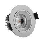 Noxion LED-Spot Diamond schwenkbar Aluminium 6W 400lm 36D - 927 Extra Warmweiß | Ausschnitt 83mm - IP44 - Höchste Farbwiedergabe - Dimmbar