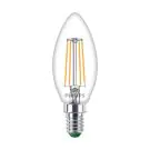 Philips Master Ultra Efficient LED E14 Kerze Fadenlampe Klar 2.3W 485lm - 827 Extra Warmwei&szlig; | Ersatz F&uuml;r 40W