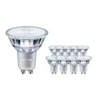 Mehrfachpackung 10x Philips Corepro LED Spot GU10 PAR16 4.6W 390lm 36D - 840 Kaltweiß | Ersatz für 50W