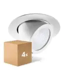 Mehrfachpackung 4x Noxion LED Downlight Forza Weiß 35W 3000lm 36D - 930 Warmweiß | 168mm - Höchste Farbwiedergabe