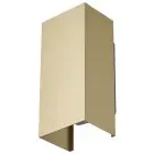 D'Lite Wandleuchte Aurora Aluminium Gold Up & Down 6.5W 500lm - 830-840 CCT | IP54